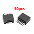chenyang 50 Pack Micro USB DIY Connector Micro USB Type B 5Pin Female Socket Port Repair Replacement Solder Adapter with PCB Board...