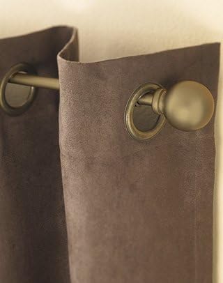 Curtainworks Cameron Grommet Curtain Panel, 50 by 84", Navy...