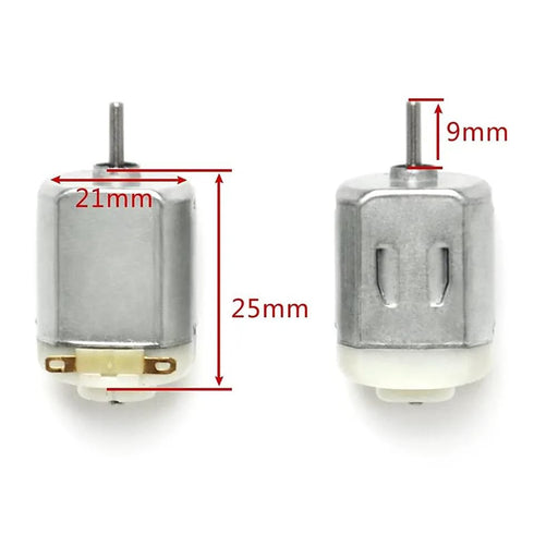 Electric Motor, 1V-6V DC 130 Small Motor, 18000 RPM, 10PCS...