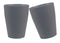 1.5 Gallon Small Trash Can,Round Small Wastebasket Garbage Can for Bathroom Bedroom Kitchen Countertop Under Sink (Gray, 2 Pack)...