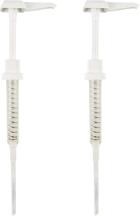 Heavy-Duty Pump Dispenser for Gallon Containers, 38/400 Neck Closure Without Lock-Down, 11 Inches (2 Pack)...