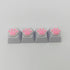 4 Pack Custom OEM R4 Keycaps PBT Mechanical Keyboard Keycaps Cute Cat Paw Key Cap Kawaii Gaming Keycaps for Mechanical Keyboard with Keycap Puller...