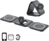 Wireless Charger for iPhone, 3 in 1 Charging Station for Apple Multiple Devices, Foldable Magnetic Mag-Safe Travel Charging Pad for iPhone 15 14 1...