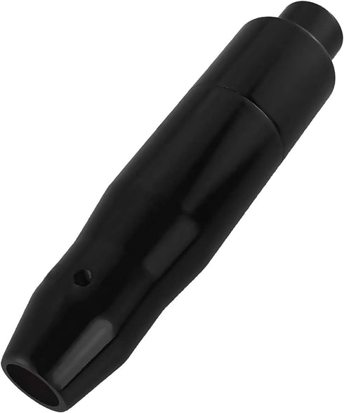 Lunsom Automatic Shift Knob Metal Car Shifting with Push Button Aluminum Alloy Shifter Lever Handle Long Stick Gear Head Fit Most Auto Transmissio...