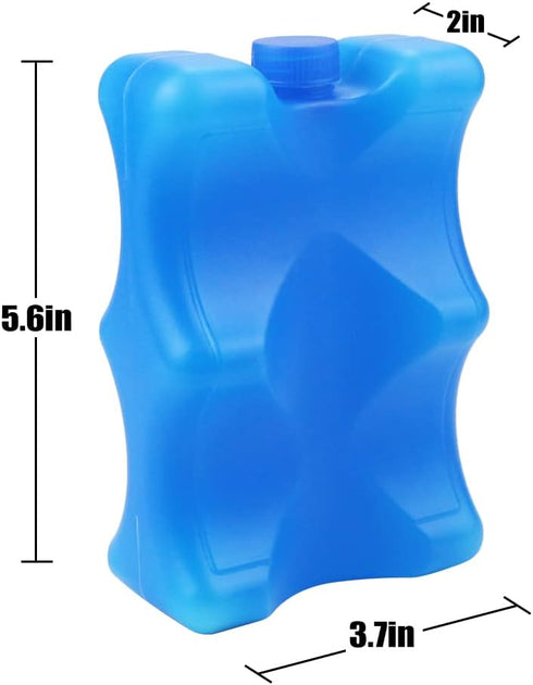 Reusable Ice Pack for Breastmilk Storage (Pack of 3), Ice Pack for Breastfeeding Working Mom...