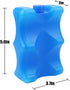 Reusable Ice Pack for Breastmilk Storage (Pack of 3), Ice Pack for Breastfeeding Working Mom...