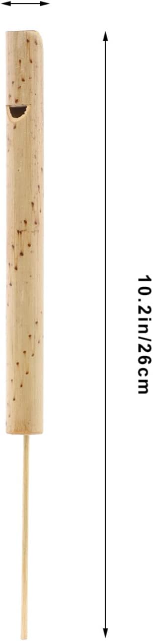 Toyvian Bird Whistle 4pcs Bamboo Slide Whistle Whistle Train Slide Whistle Children Noisemaker Musical Pleasant Voice Vocal Training Educational I...