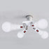 CLWHJ-360 Degrees Adjustable 4 in 1 E26/E27 Splitter Socket Adapter. E26/E27 Standard LED Bulbs 360 Degrees Adjustable 180 Degree Bendable Max Wat...