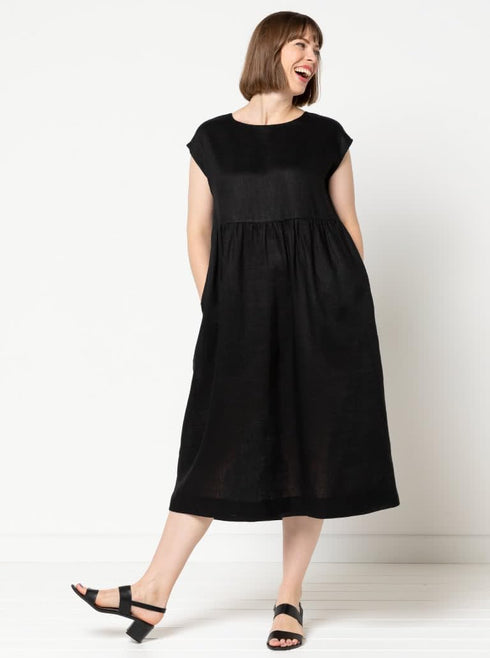 Style Arc Sewing Pattern - Montana Midi Dress (Sizes 10-22)...