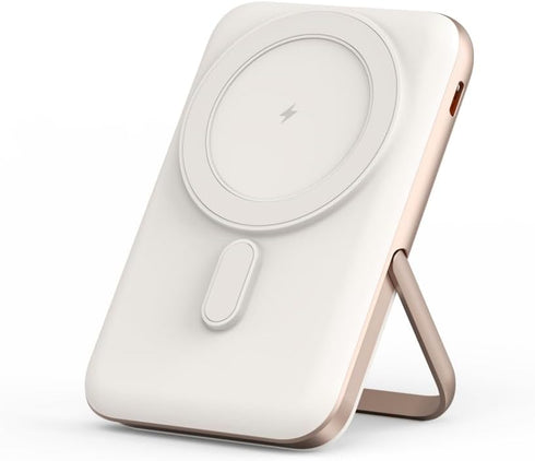 Magnetic Power Bank, 10000mAh Wireless Portable Charger, 20W Mag-Safe Battery Bank with Stand & USB-C Fast Charging, for Magsafe Battery Pack LED ...