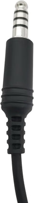 General Aviation Headset Adapter to Helicopter,Stereo Mono Switch,Adapt GA Headphone to Helicopter,7.0mm Civilian Wired U174U Plug?Military Wiring...