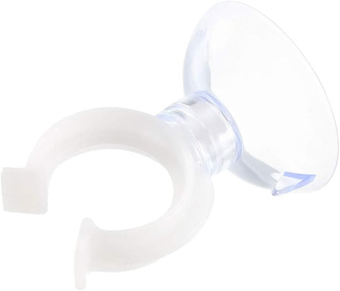 uxcell Aquarium Suction Cup Clips Airline Tube Holders Clamps for Fish Tank Clear 17mm 6Pcs...