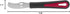 Westmark Orange Peeler Gallant, 7.5 x 1.1 x 0.8, Black/Silver/Red...