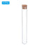 PATIKIL 30ml Plastic Test Tubes with Cork Stoppers, 5Pcs 150x20mm Tubes for Scientific Party Decoration Candy Bead Storage Bath Salt Lab Use, Clea...