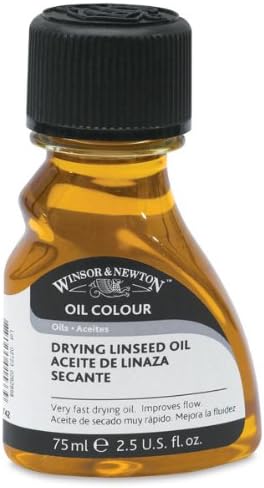 Winsor & Newton Sansodor Refined Safflower Oil, 75ml (2.5oz) Bottle...
