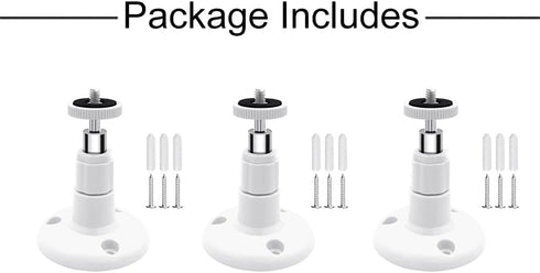 Wall Mount for Wyze Cam Pan V3/Wyze Cam V3, 360 Degree Swivel Adjustable Mount for Wyze Cam Pan, Wyze Cam V3/V2 and Other Indoor Outdoor Security ...