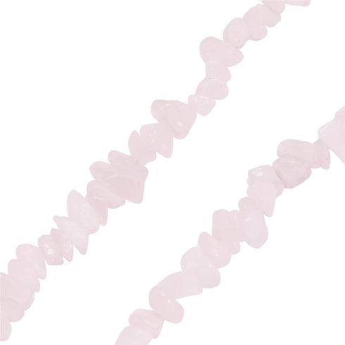 450PCS Pink Quartz Irregular Chip Stone Beads 5-8mm Gemstones Crystal Loose Bead for Jewelry Making Bracelet Necklace DIY Craft Finding...