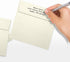 LUXPaper Square Invitation Envelopes | Peel & Press | 6" x 6" | Natural Linen | 80lb. Text | 50 Qty...