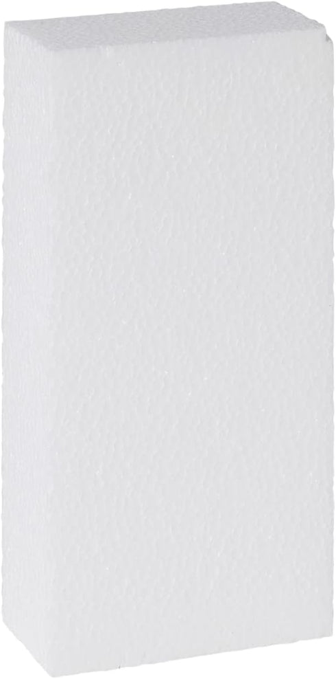 Juvale Flower Foam Craft Blocks - White 6-Pack, 8 x 4 x 2 in - Versatile Blocks for Flower Arrangements & Packing Foam...