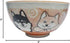 Japanese Shiba Dog Red 6.3 Inches Diameter Large Rice Bowl Donburi Soup Noodle or Serving Bowl Multipurpose Bowl Chawan from Japan...