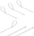 1000 Pack 4 inch KOOWIN Nylon Plastic Cable Zip Ties Small Wire Wraps White...