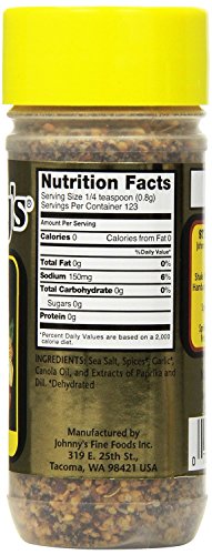 Johnny's Steak Seasoning, 3.5 Ounce (Pack of 3)...