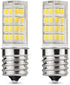 E17 LED Bulb for Microwave Oven,Kitchen Appliance Light Bulb, Stovetop Light,4 Watt (40W Halogen Bulb Equivalent), Daylight White 6000K, E17 Indic...