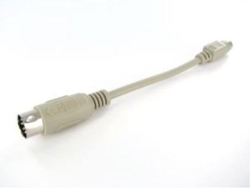 5-Pin DIN-Male AT to 6-Pin Mini DIN-Female PS/2 Keyboard Adapter PS2 KB-ATM-PS2F-6I...