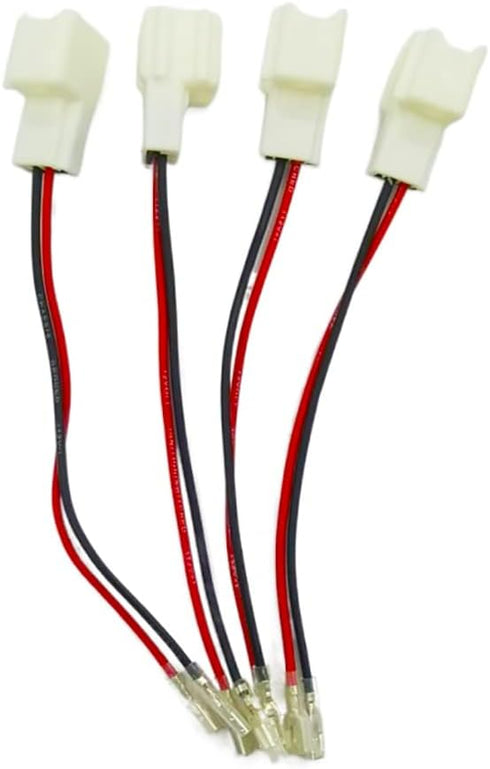 4 Pack Speaker Wire Harness Adapter Compatible with Nissan 2004-2021 Infiniti 2006-2018 Car Speaker Connector Harness Adapter...