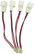 4 Pack Speaker Wire Harness Adapter Compatible with Nissan 2004-2021 Infiniti 2006-2018 Car Speaker Connector Harness Adapter...