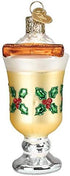 Old World Christmas Glass Blown Ornament with S-Hook and Gift Box, Food Selection (Eggnog, 32451)...