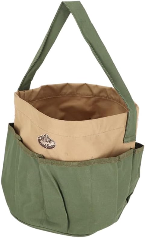 Esschert Design Canvas Round Tool Bag...