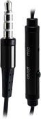 Bastex Universal Earphone/Ear Buds 3.5mm Stereo Headphones in-Ear Tangle Free Cable with Built-in Microphone Earbuds for iPhone iPod iPad Samsung ...