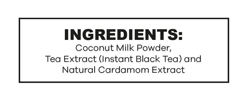 QuikTea Vegan Cardamom Unsweetened Chai Tea Latte – 10 Count, Bold Cardamom Flavor, Naturally Caffeine-Light, no preservatives, No Sugar Added – J...