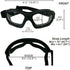 Motorcycle Goggles For Men: Heavy-Duty Motorcycle Riding Goggles w/Hard Case, Cleaning Cloth, & Pouch...