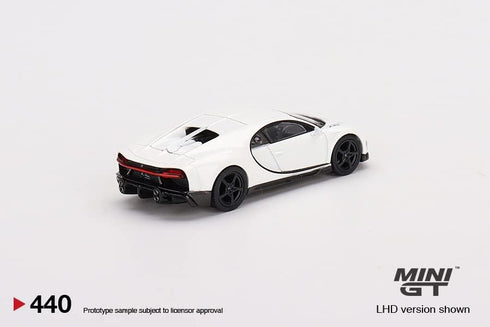 Bugatti Chiron Super Sport White 1/64 Diecast Model Car by True Scale Miniatures MGT00440...