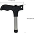 zhuohai Stainless Steel Coconut Opener Tool, Straw Hole Maker Safe & Easy to Open Young & Mature Coconuts Tool...