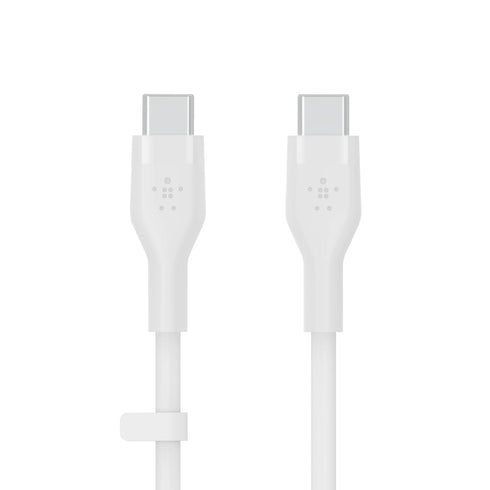 Belkin BoostCharge Flex Silicone USB-C to USB-C Cable (3M/10FT), MFi-Certified Charging Cable for iPhone 15 Series, Samsung Galaxy Series, Google ...