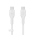 Belkin BoostCharge Flex Silicone USB-C to USB-C Cable (3M/10FT), MFi-Certified Charging Cable for iPhone 15 Series, Samsung Galaxy Series, Google ...