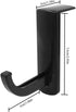 2 Pack Headphone Stand Hook Headset Holder Hanger Stick-on Support for Computer Over Ear Earphone PC Monitor Screen Edge Desk Top Wall Gaming Stor...