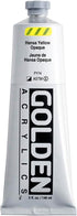 GOLDEN Heavy Body Acrylics, Hansa Yellow Opaque, 5 fl. oz. / 148 ml jar, Professional Acrylic Paint...