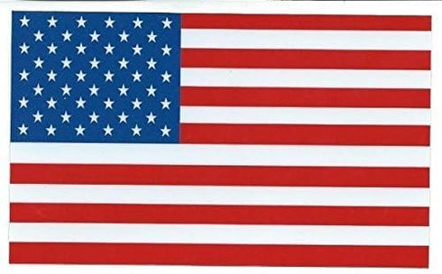 StickerTalk USA Flag Vinyl Sticker, 5 inches by 3 inches...