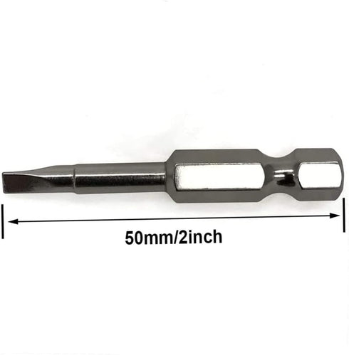 5 Pcs 50mm 1/4 Hex Shank Magnetic Triangle Head Screwdriver Bit Set S2 Steel Screwdriver Bits Triangle Drill Bit...