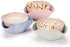 Bamboo's Grocery Double Dish Snack Bowl For Pistachios, Peanuts, Edamame, Cherries, Nuts, with Shell Storage (Green)...