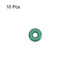 uxcell Fluorine Rubber O-Rings, 5.5mm OD 1.7mm ID 1.9mm Width FKM Seal Gasket for Machinery Plumbing, Green, Pack of 10...