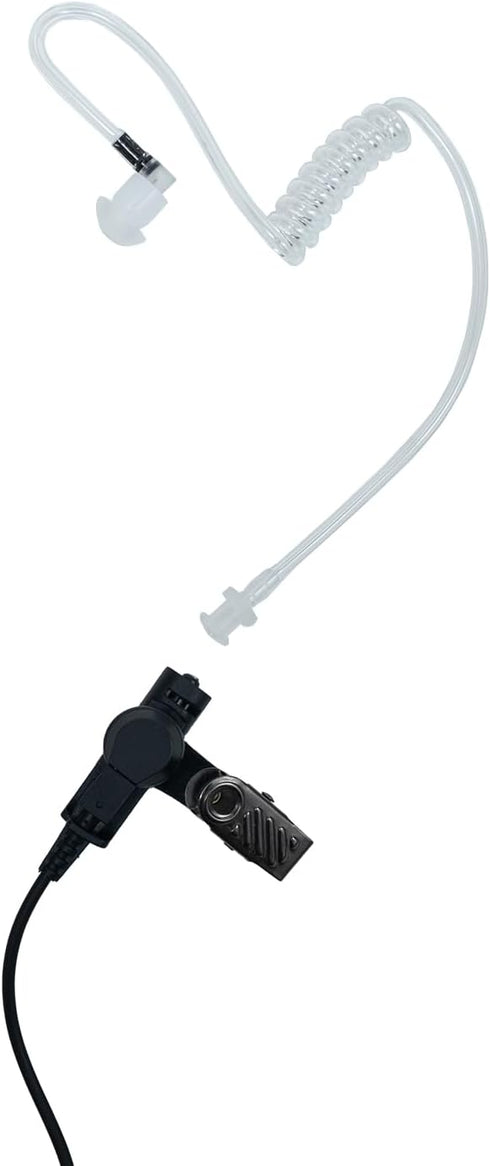 Sarcia Earpiece Headset MIC PTT 2 Pin for Motorola CP200 CP200D CP185 Rdm2070d Mag One Bpr40 walkie Talkie 2 Way Radio with Acoustic Tube...