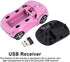 2.4G Wireless Mouse 3D Car Shape Wireless Optical Mouse with USB Receiver for PC Computer Laptop(F-car, pink)...
