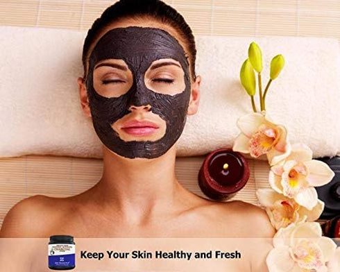 Large 12 Oz. Coconut Activated Charcoal Powder. Whitens Teeth, Rejuvenates Skin and Hair, Supports Better Digestion. USA-Owned Producers, Free Sco...