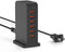 VPSUN USB Charger 6 Port 50W Multi USB Tower Charging Station for Multiple Devices iPhone 15/14/14 Pro/14 Pro Max/13 Pro/13 Pro Max/Android/Samsun...