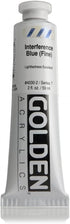 Golden Heavy Body Acrylic Paint, 2 Ounce, Interference Blue Fine...